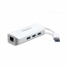 Adaptador USB para Ethernet Trendnet TU3-ETGH3 Branco
