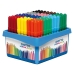Set Viltstiften Giotto Turbo Maxi School Multicolour (4 Stuks)