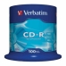 CD-R Verbatim 43411 52x 700 MB (100 Stück)