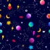 Noorse hoes Decolores Cosmos Multicolour 240 x 220 cm