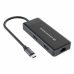 Hub USB Conceptronic DONN14G Schwarz Grau 100 W (1 Stück)