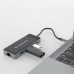 USB-разветвитель Conceptronic DONN14G Чёрный Серый 100 W (1 штук)