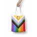 Shoppingväska Decolores Pride 115 Multicolour 36 x 42 cm