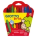 Coloured crayons Giotto BE-BÉ Multicolour (6 Units)