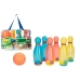 Bowling Game Colorbaby Fun Area! 20 cm 8 Pieces