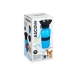Vattenflaska med drickskål för hundar Blå Svart Metall Plast 500 ml