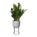 Plant pot Elho Grey Plastic With support Circular (Ø 22 x 38,2 cm)