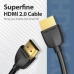 HDMI-kabel Vention AAIBH Sort 2 m