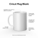 Customisable Mug for Cutting Plotter Cricut Mug