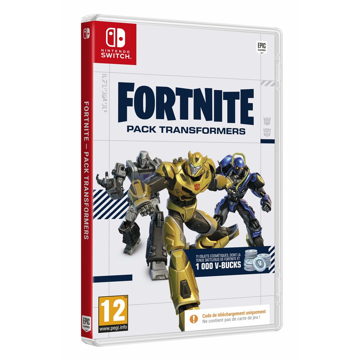 Videogame voor Switch Fortnite Pack Transformers (FR) Downloadcode