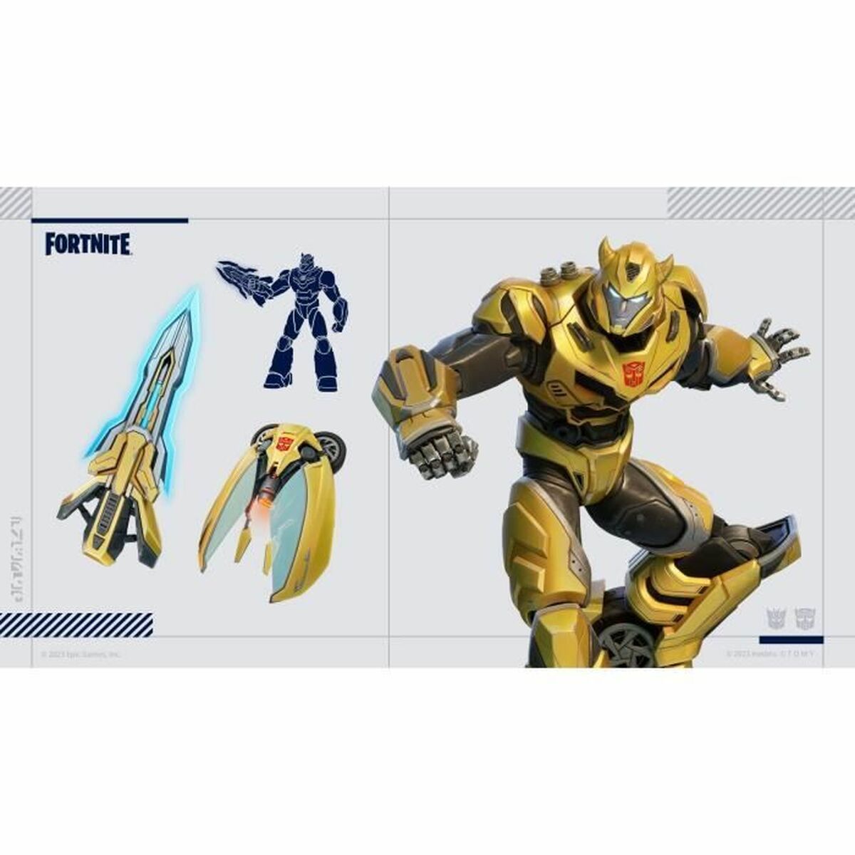 Videogame voor Switch Fortnite Pack Transformers (FR) Downloadcode
