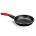 Non-stick frying pan BRA A411222 Black Red Stainless steel Aluminium