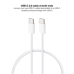 USB Cable NANOCABLE 10.01.6001-CO 1 m Бял (1 броя)