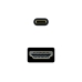 Cavo USB-C con HDMI NANOCABLE 10.15.5102 Nero
