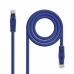 CAT 6a UTP Cable NANOCABLE 10.20.1800-BL Blue Grey 2 m