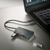 USB Hub NGS WONDERIHUB4 Sort (1 enheder)