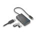 USB Centrmezgls NGS WONDERIHUB4 Melns (1 gb.)