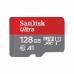 Mikro-SD Minnekort med Adapter SanDisk Ultra 128 GB