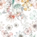Påslakan Decolores Calcuta Multicolour 220 x 220 cm
