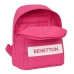 Повседневный рюкзак Benetton Raspberry Фуксия 13 L