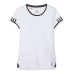 Børne Kortærmet T-shirt Adidas CLUB TEE DU2464 Hvid Polyester