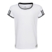 Børne Kortærmet T-shirt Adidas CLUB TEE DU2464 Hvid Polyester
