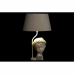 Galda lampa DKD Home Decor Sarkans Sveķi Gaiši Rozā 220 V 50 W 30 x 30 x 49 cm (2 gb.)