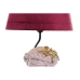 Lampă de masă DKD Home Decor Roșu Rășină Roz deschis 220 V 50 W 30 x 30 x 49 cm (2 Unități)