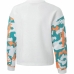Hoodless Sweatshirt for Girls Puma Alpha Crew G White
