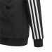 Φούτερ με Κουκούλα για Κοριτσάκι Adidas Essentials Μαύρο