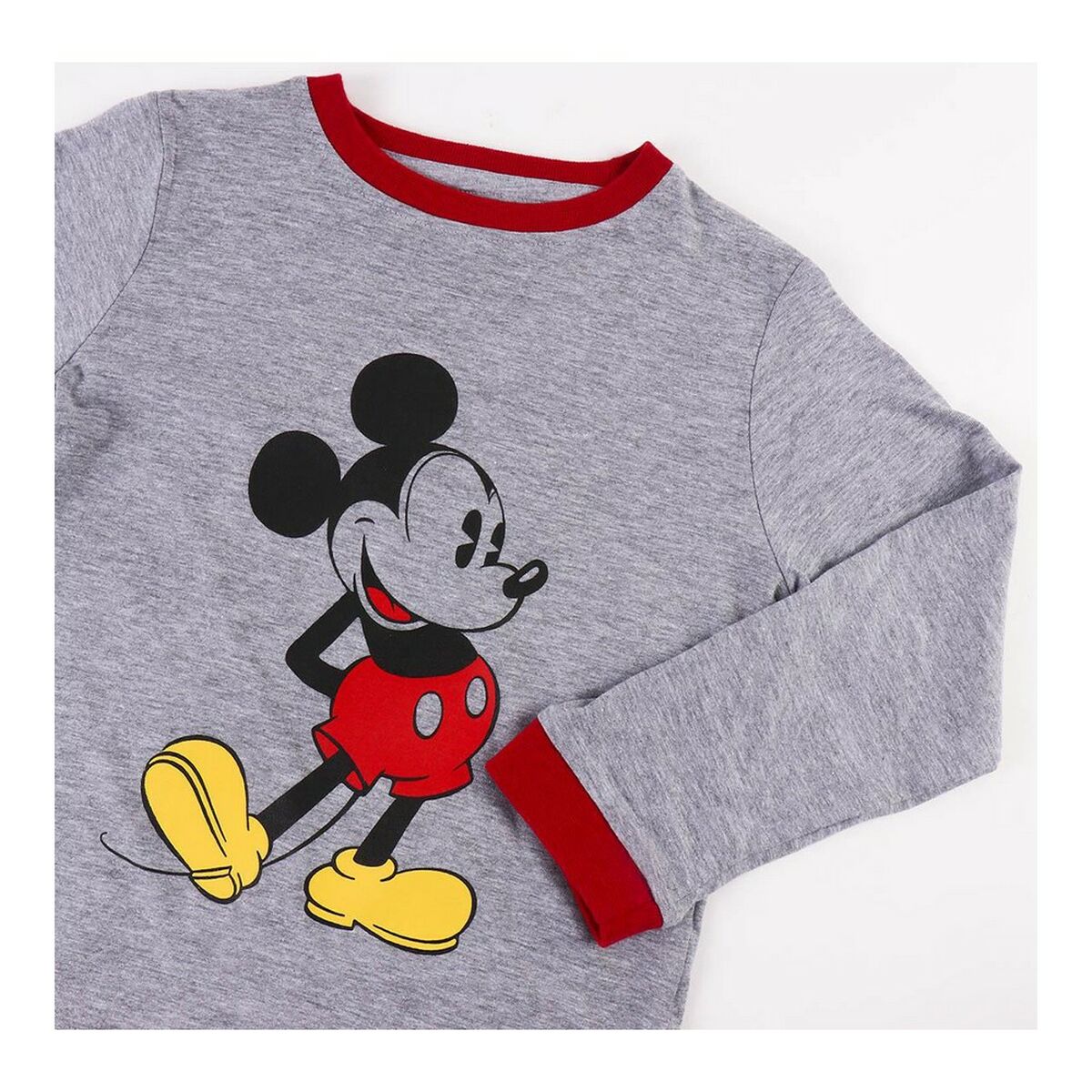 Pyjamas Barn Mickey Mouse Grå