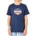 T-Shirt met Korte Mouwen voor kinderen Rip Curl Filler Tee B Blauw