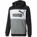 Uniseksinis džemperis su gobtuvu Puma Essential Colorblock Juoda