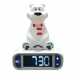 Reloj Despertador Lexibook Polar Bear  3D con sonido