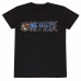 T-shirt med kortärm Unisex One Piece Svart