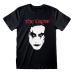 Uniseks T-Shirt met Korte Mouwen The Crow Face Zwart