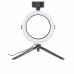 Световое кольцо для селфи со штативом и пультом Be MIX   Ø 20 cm