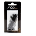 Bun hairpins Inca Horquillas Moño Black 6 cm (20 Pieces)