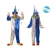 Costume for Adults M/L Male Clown Blue