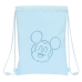 Bolsa Mochila con Cuerdas Mickey Mouse Clubhouse Azul claro (26 x 34 x 1 cm)