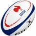 Lopta na rugby Gilbert Replica France - Mini Viacfarebná