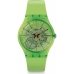 Unisex Ρολόγια Swatch SUOG118 Πράσινο