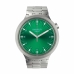 Unisex Watch Swatch SB07S101G Green Silver
