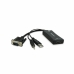 Adapter iz HDMI v VGA 3GO C132 Črna