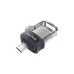 Στικάκι USB SanDisk Ultra Dual m3.0 Μαύρο 64 GB