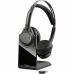 Fejhallgató Mikrofonnal Plantronics Voyager Focus UC Fekete