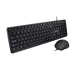 Клавиатура с мишка V7 CKU350US Черен Qwerty US