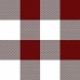 Antiflekk-harpiksduk Belum Rødbrun 140 x 140 cm Rammer