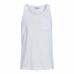 Tank top mænd Jack & Jones Tampa Slub Hvid