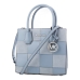 Women's Handbag Michael Kors 35S2SM9M6S-PALE-BLU-MLT Blue 22 x 19 x 10 cm